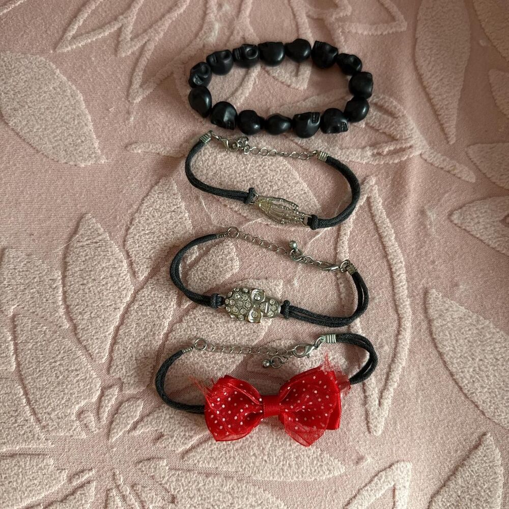 Punk Goth Bracelet Bundle - Picture 2 of 4
